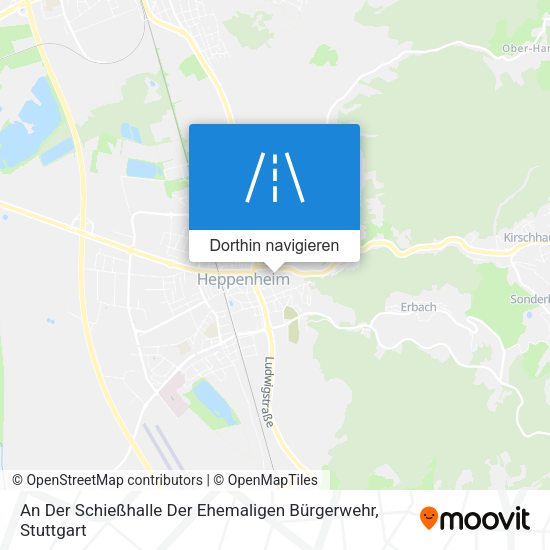 An Der Schießhalle Der Ehemaligen Bürgerwehr Karte