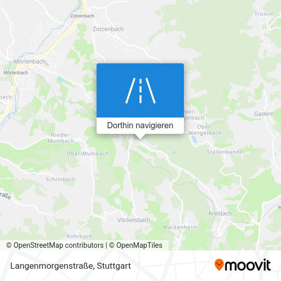 Langenmorgenstraße Karte