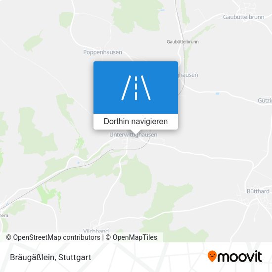 Bräugäßlein Karte