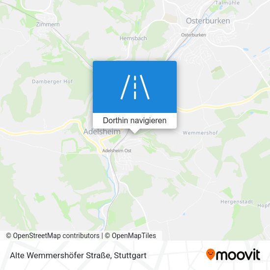 Alte Wemmershöfer Straße Karte