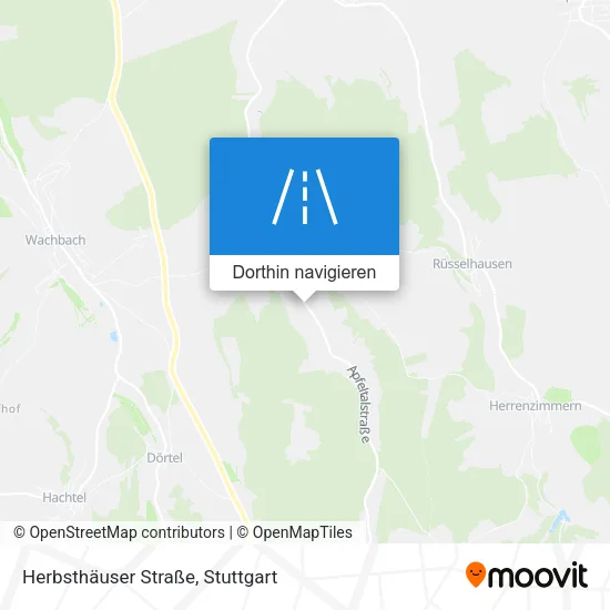 Herbsthäuser Straße Karte