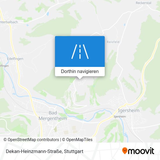 Dekan-Heinzmann-Straße Karte