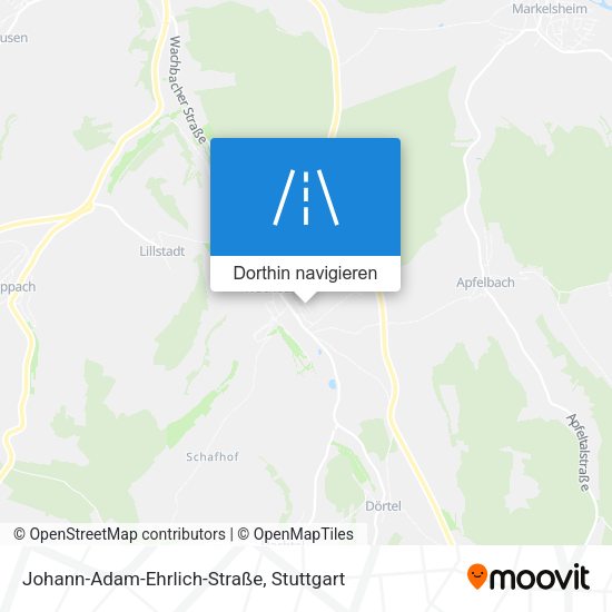 Johann-Adam-Ehrlich-Straße Karte