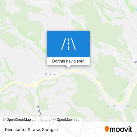 Dienstadter Straße Karte