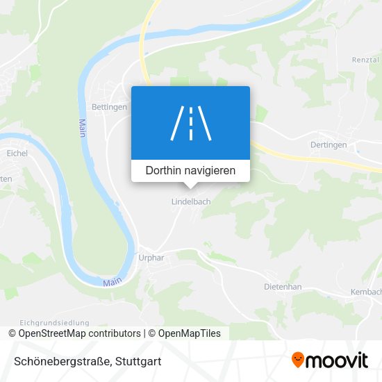 Schönebergstraße Karte