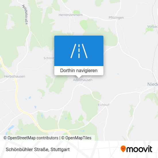 Schönbühler Straße Karte