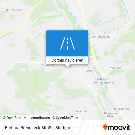 Barbara-Brennfleck-Straße Karte
