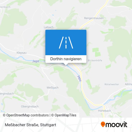 Meßbacher Straße Karte
