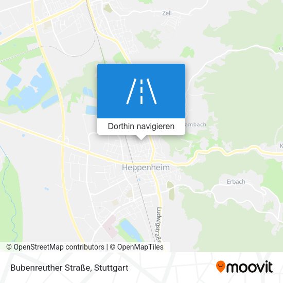 Bubenreuther Straße Karte