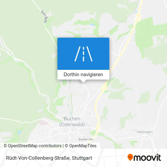 Rüdt-Von-Collenberg-Straße Karte