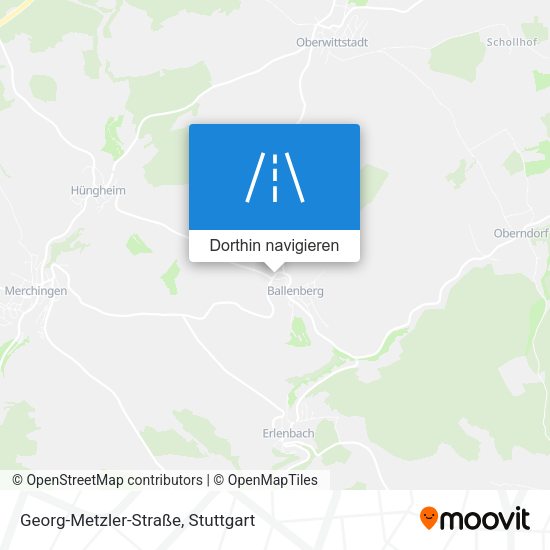 Georg-Metzler-Straße Karte