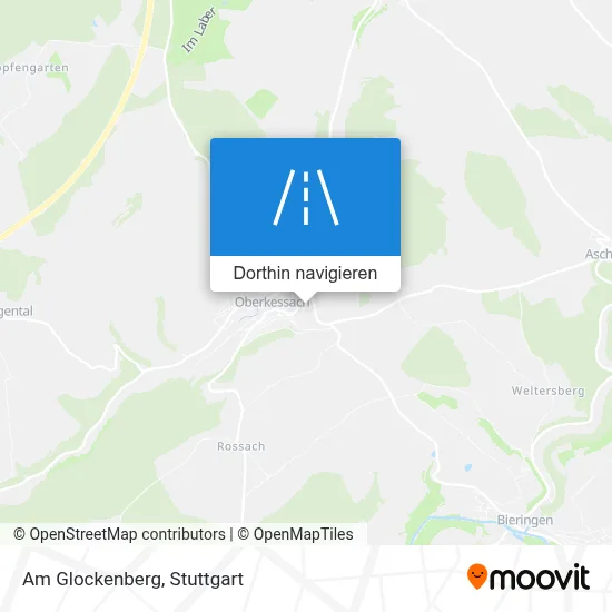 Am Glockenberg Karte