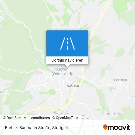 Barbier-Baumann-Straße Karte