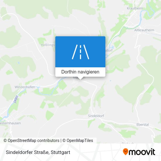 Sindeldorfer Straße Karte