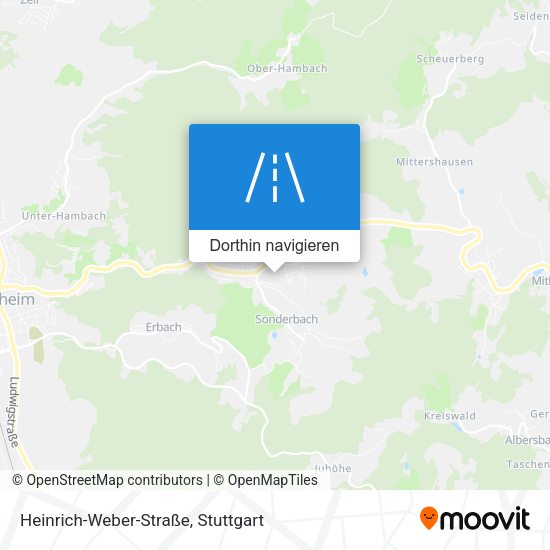 Heinrich-Weber-Straße Karte
