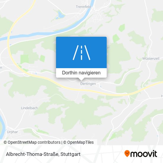 Albrecht-Thoma-Straße Karte