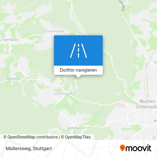 Müllersweg Karte