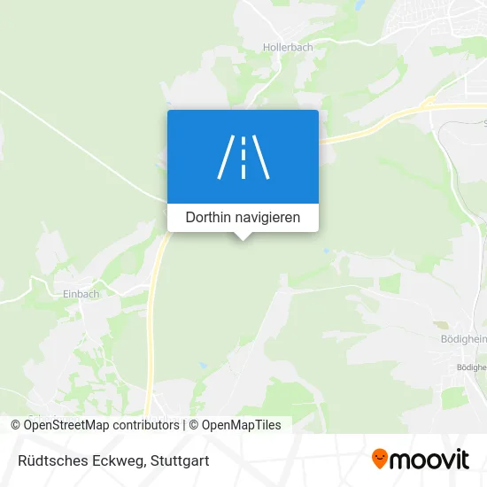 Rüdtsches Eckweg Karte