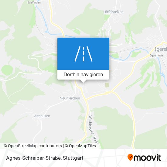 Agnes-Schreiber-Straße Karte