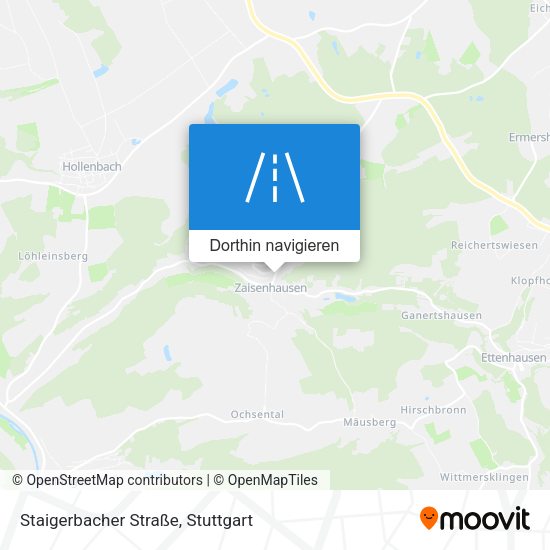 Staigerbacher Straße Karte