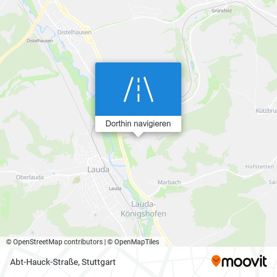 Abt-Hauck-Straße Karte
