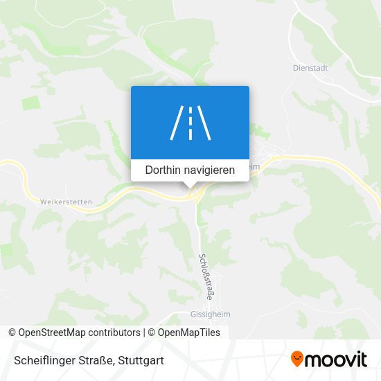 Scheiflinger Straße Karte