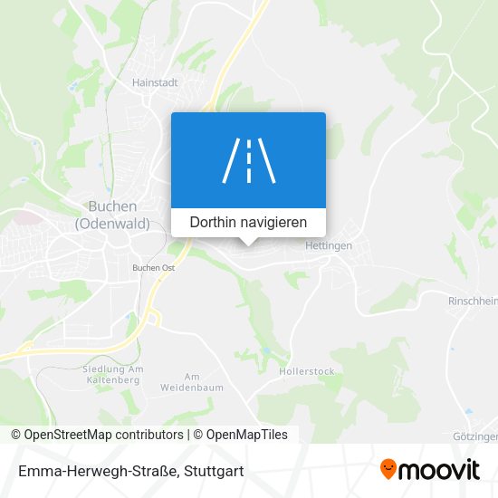 Emma-Herwegh-Straße Karte