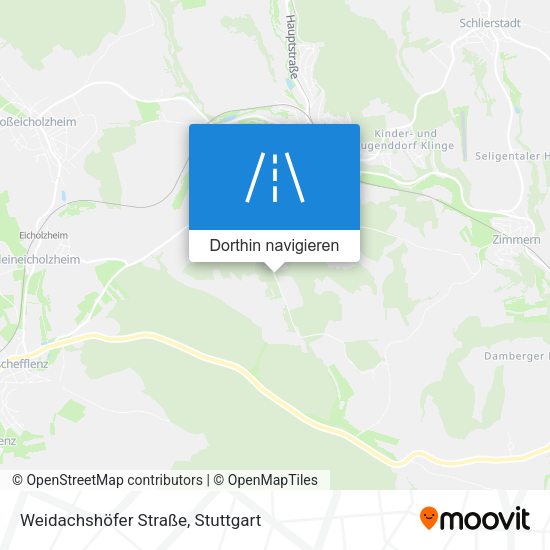 Weidachshöfer Straße Karte