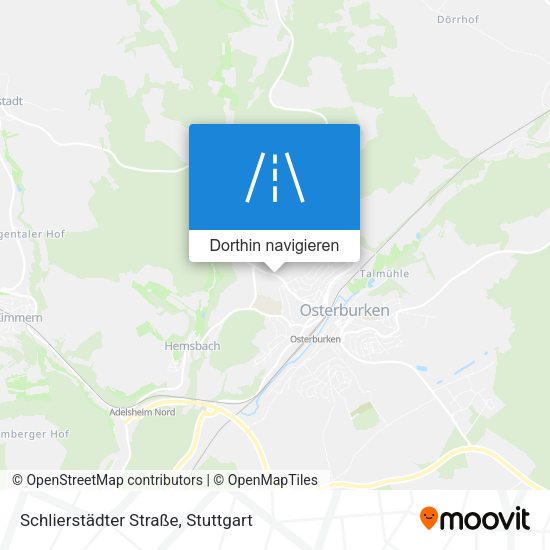 Schlierstädter Straße Karte