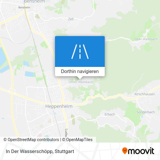 In Der Wasserschöpp Karte