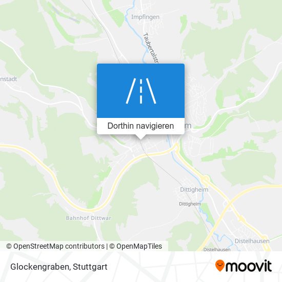 Glockengraben Karte