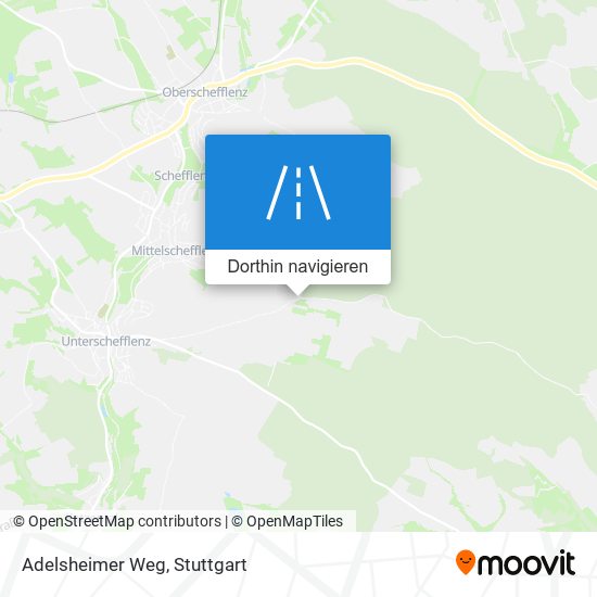 Adelsheimer Weg Karte