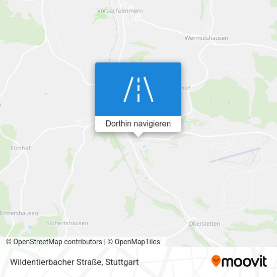 Wildentierbacher Straße Karte