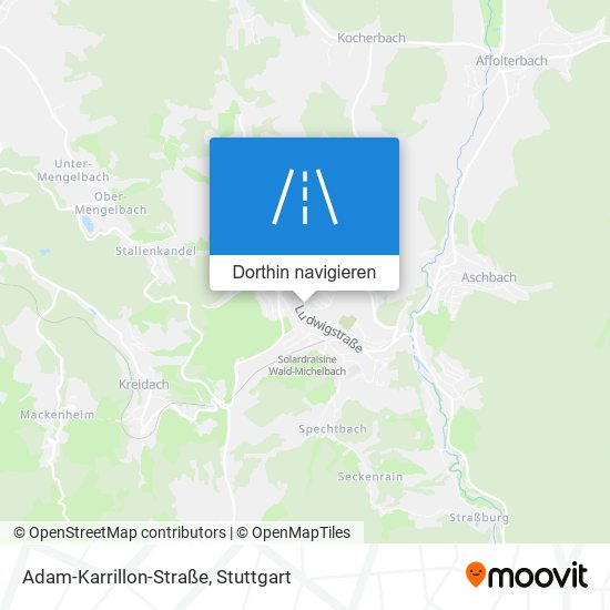 Adam-Karrillon-Straße Karte