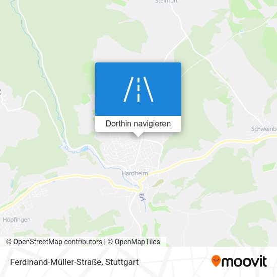 Ferdinand-Müller-Straße Karte