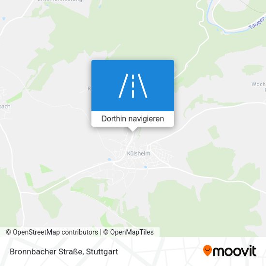 Bronnbacher Straße Karte