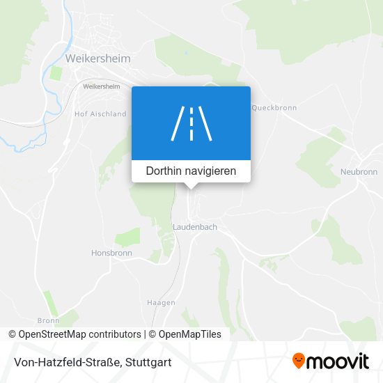 Von-Hatzfeld-Straße Karte