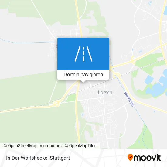 In Der Wolfshecke Karte