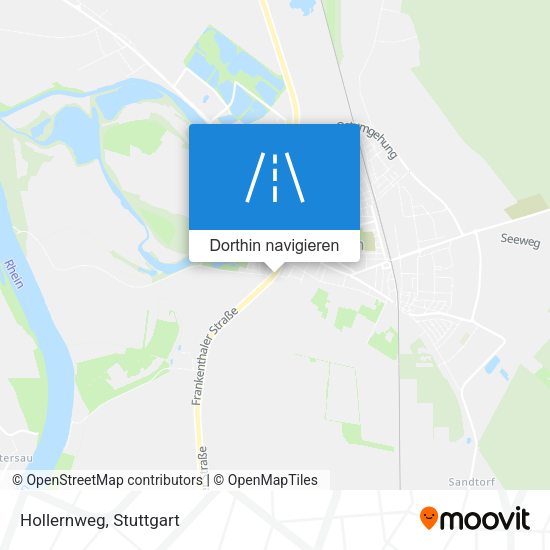 Hollernweg Karte