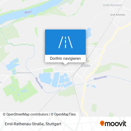 Emil-Rathenau-Straße Karte