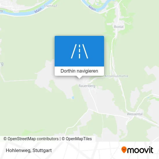 Hohlenweg Karte