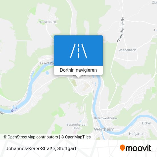 Johannes-Kerer-Straße Karte