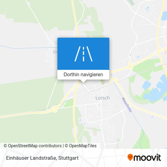 Einhäuser Landstraße Karte