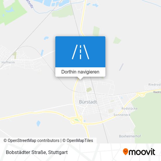 Bobstädter Straße Karte