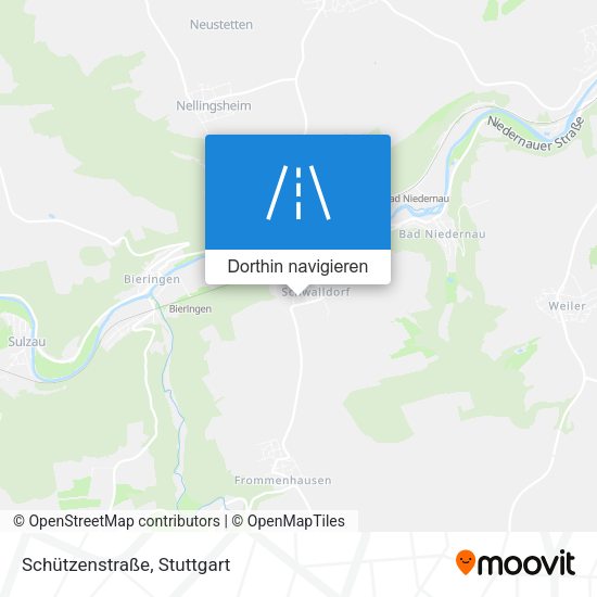 Schützenstraße Karte