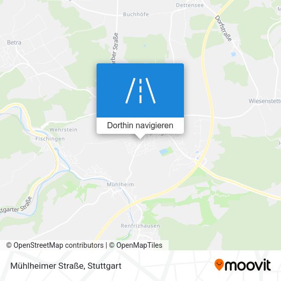 Mühlheimer Straße Karte