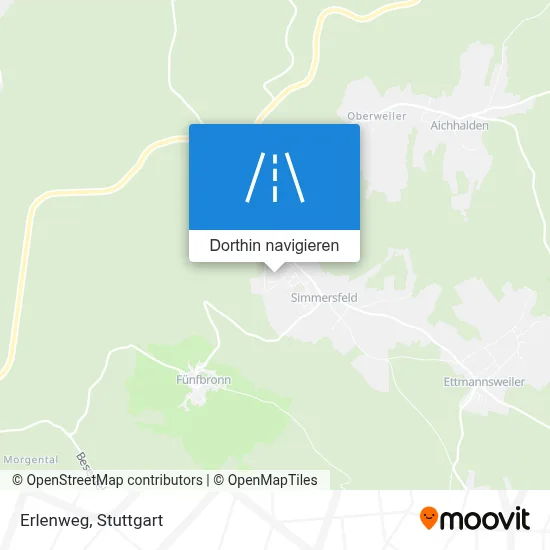 Erlenweg Karte