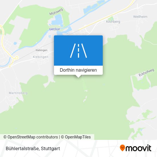 Bühlertalstraße Karte