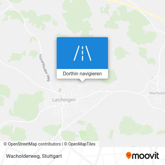 Wacholderweg Karte