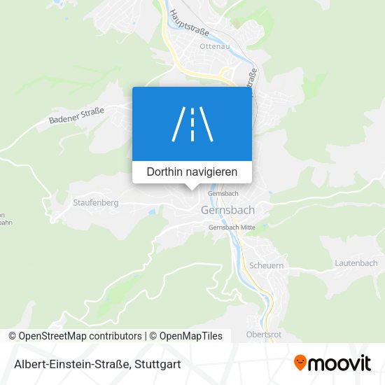 Albert-Einstein-Straße Karte